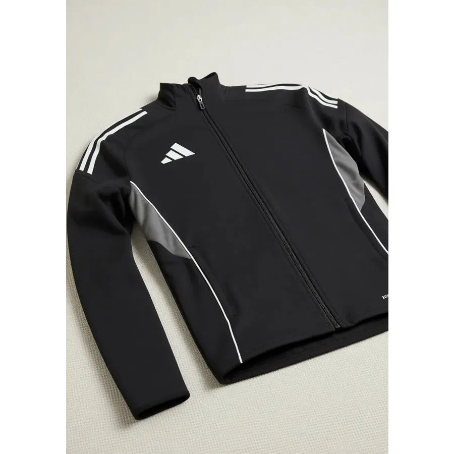 Спортивный свитшот с длинным рукавом и молнией Performance IW0408 Tiro 25 Competition Training adidas, Черный