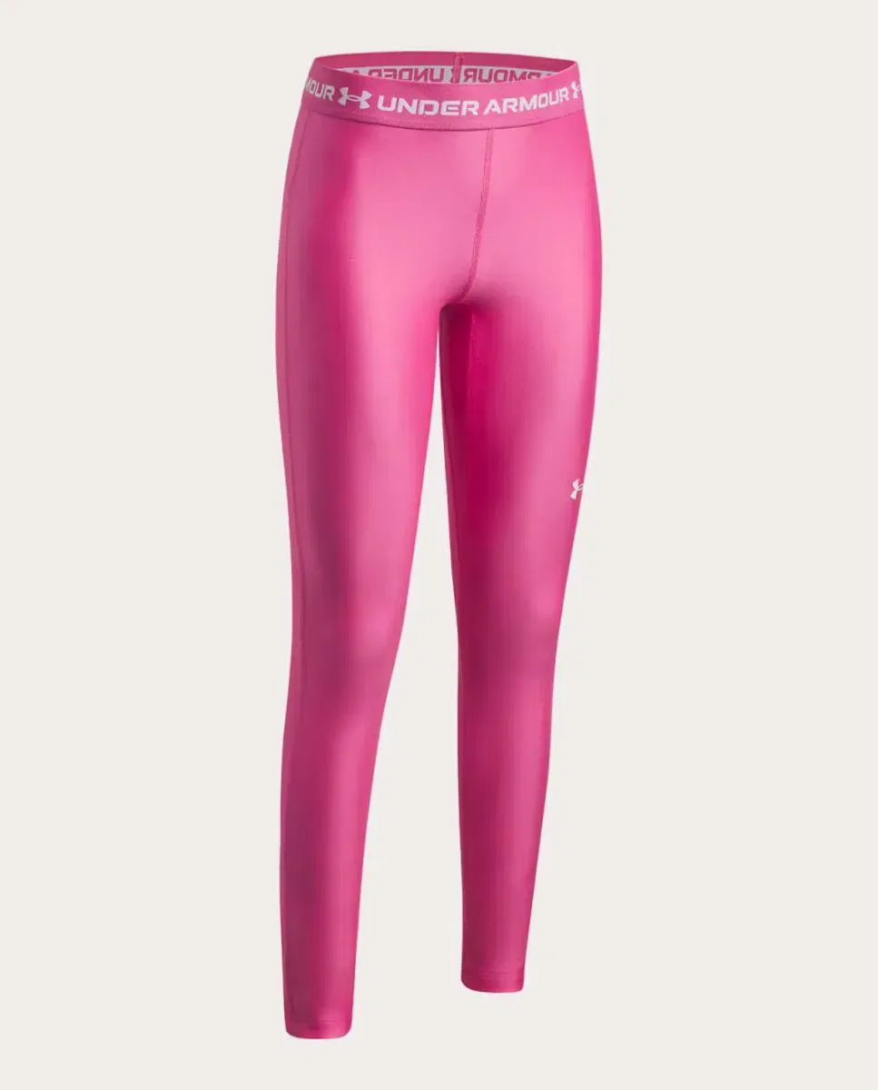 Детские леггинсы для девочек с технологией HeatGear Under Armour, Rosa — фото 3