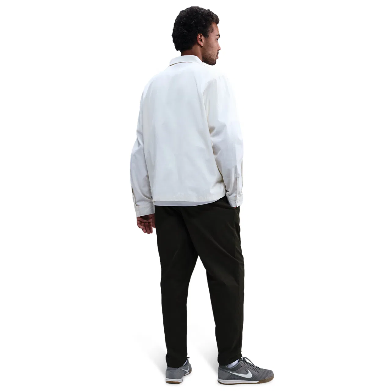 Мужские брюки Club Woven Tapered Nike, цвет Sequoia/Sequoia — фото 4