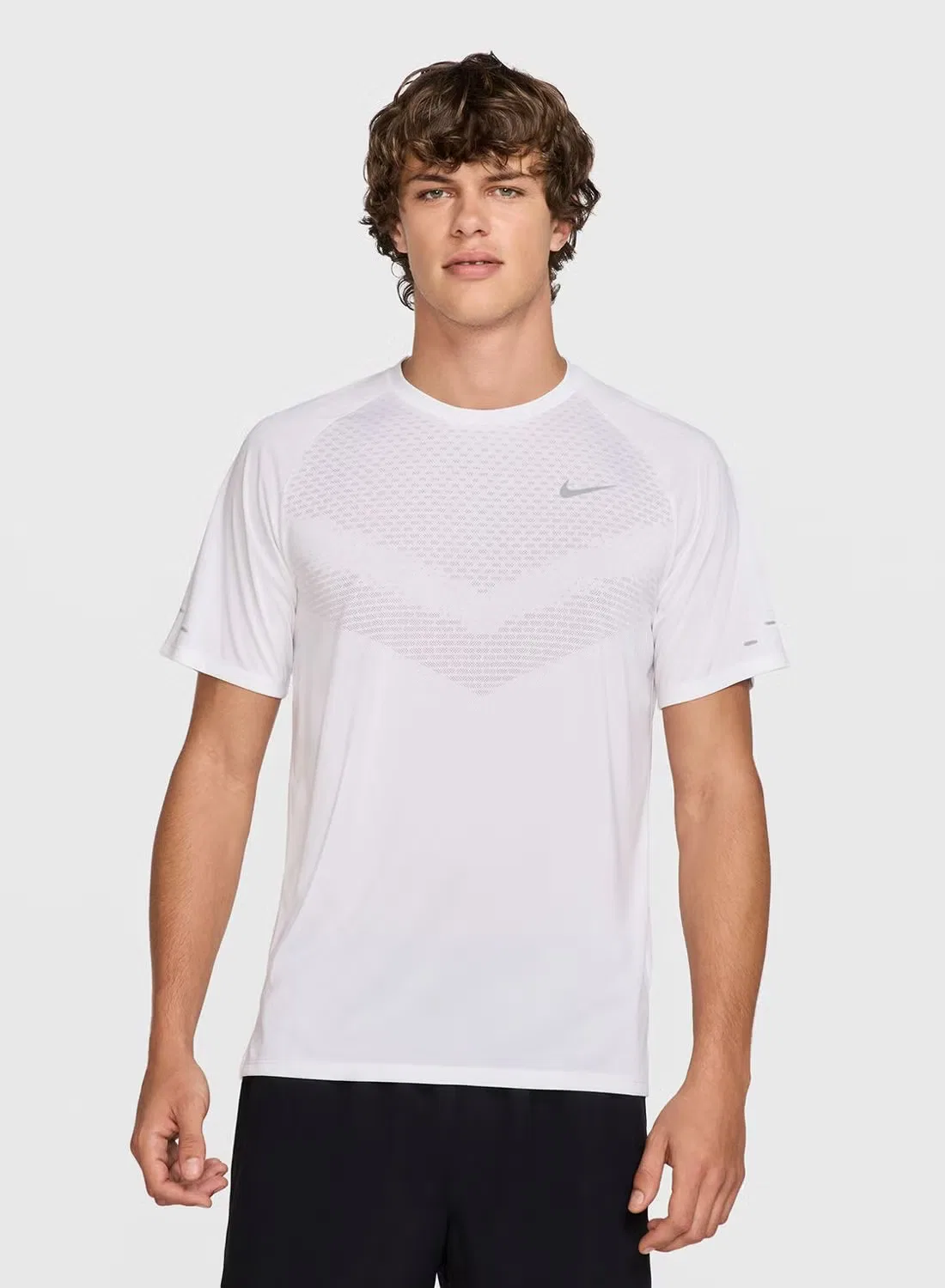 Футболка с принтом Dri-Fit Adv Nike, белый