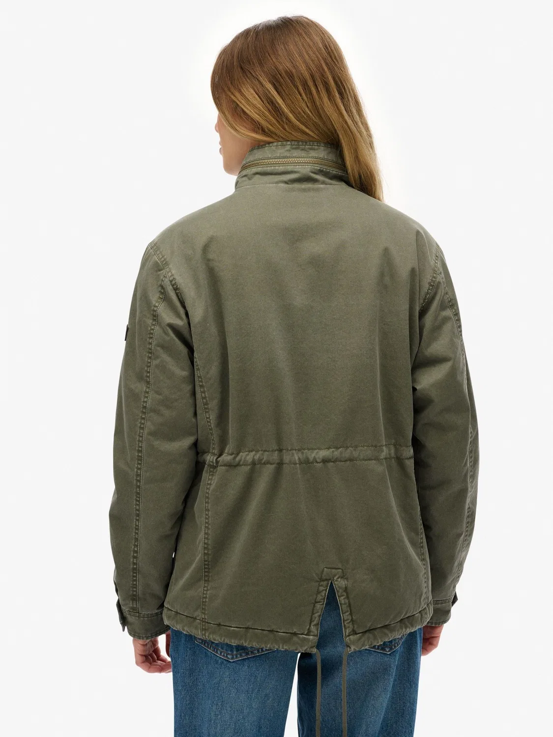 Куртка военная Borg Superdry, зеленый — фото 3