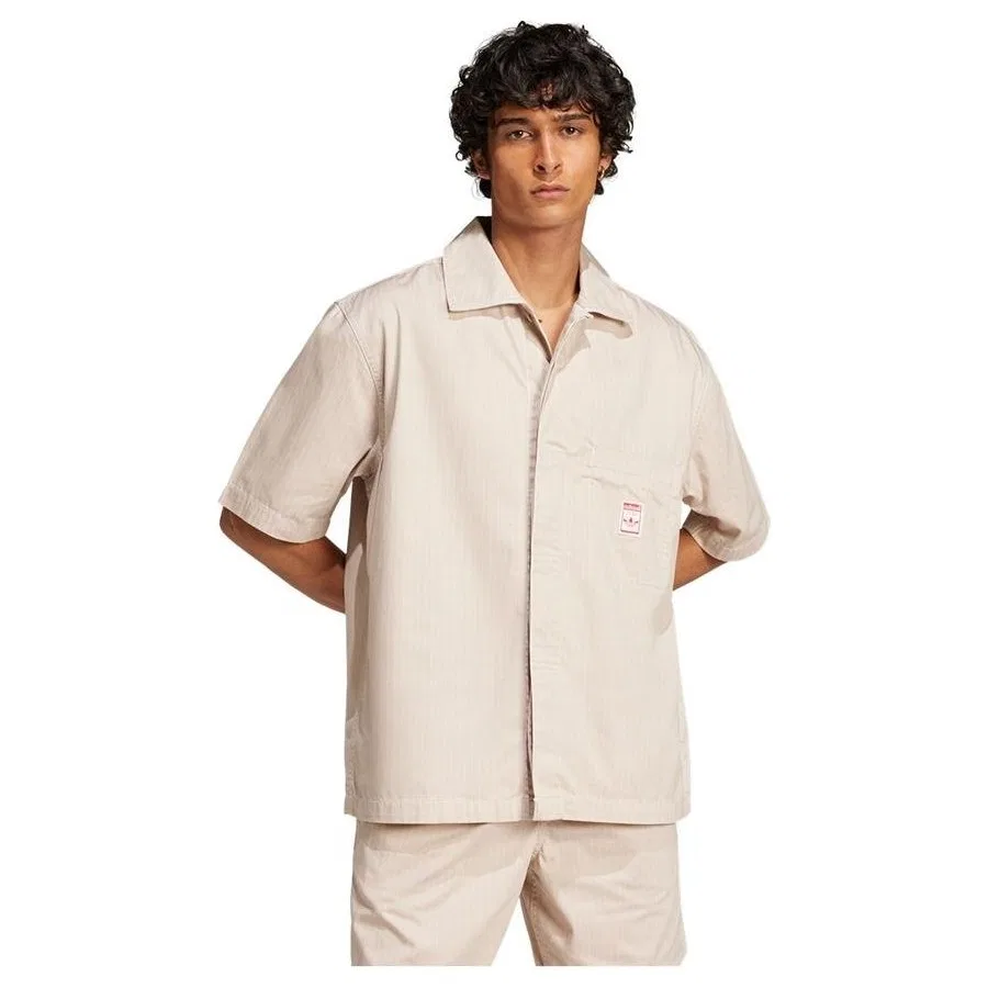 Мужская рубашка Wabash Shirt adidas, Бежевый