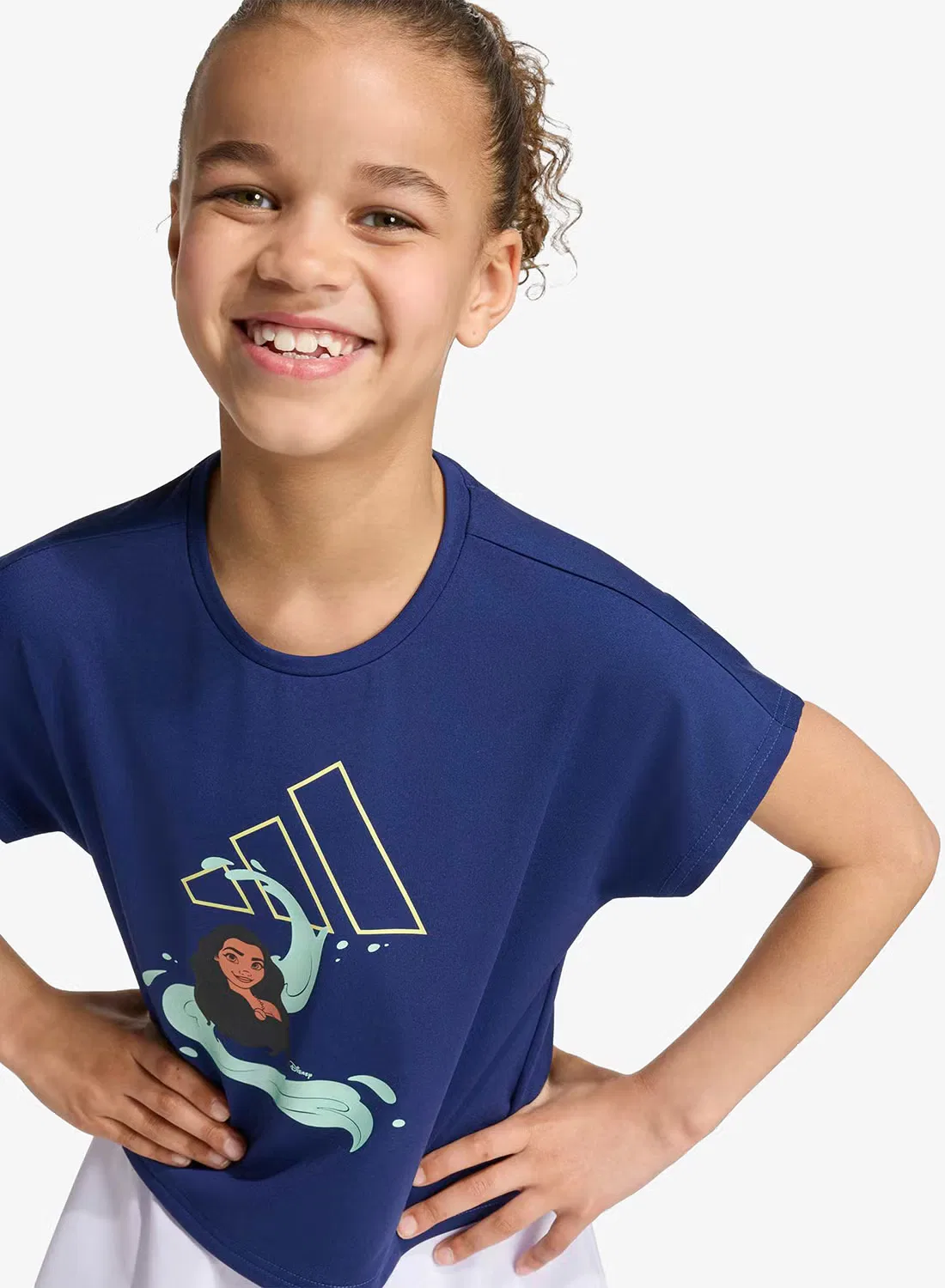 Комплект спортивный с принтом Disney Adidas, темно-синий — фото 3