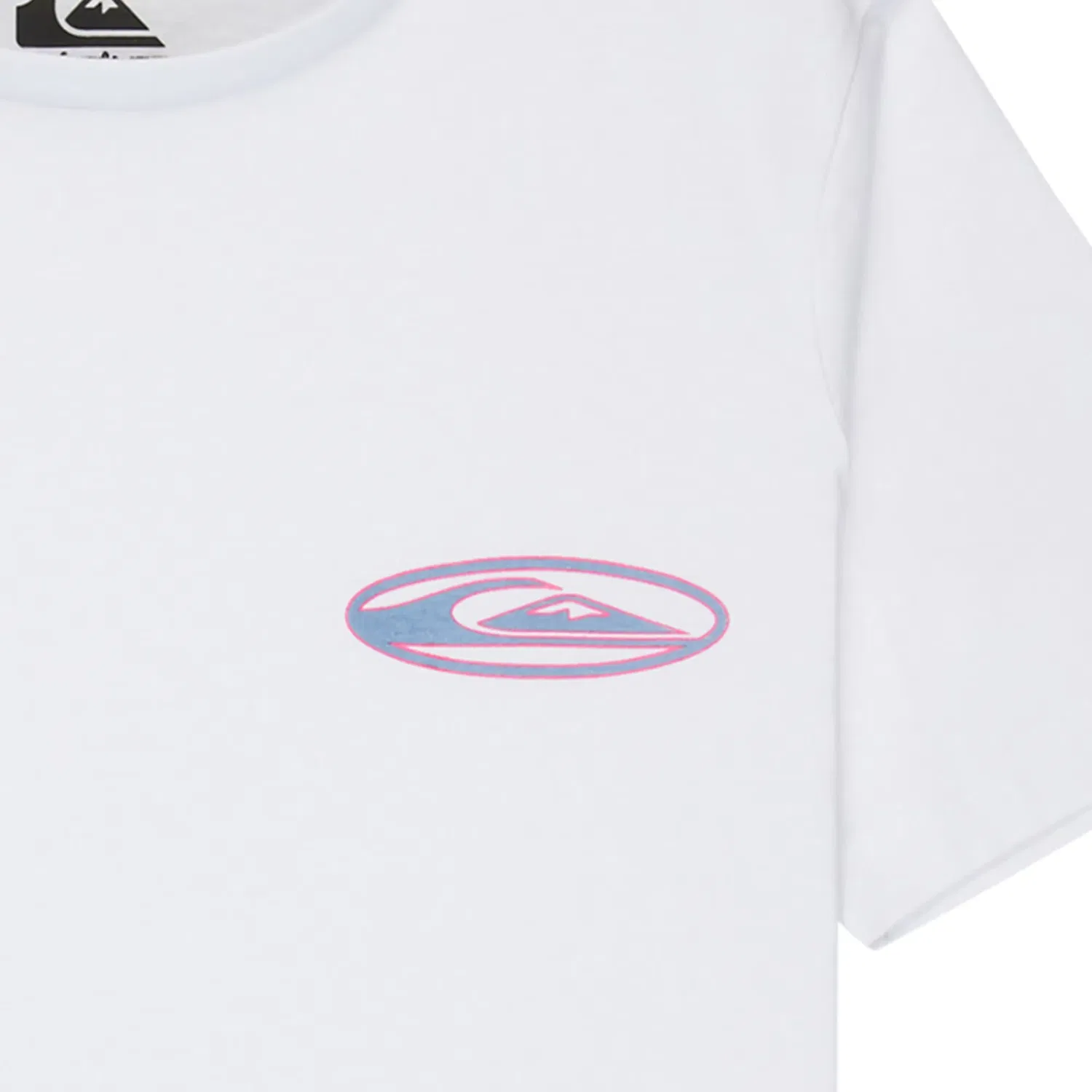 Детская футболка для мальчиков хлопковая Quiksilver, Blanco — фото 3