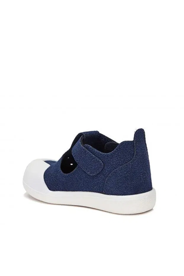 Детские туфли для мальчиков текстильные Vicco, Navy Blue — фото 3