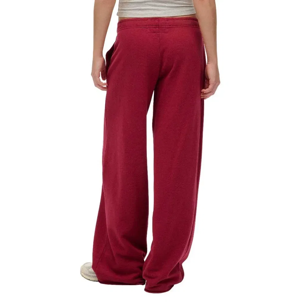 Джоггеры Athletic Wide Leg Superdry, красный — фото 2