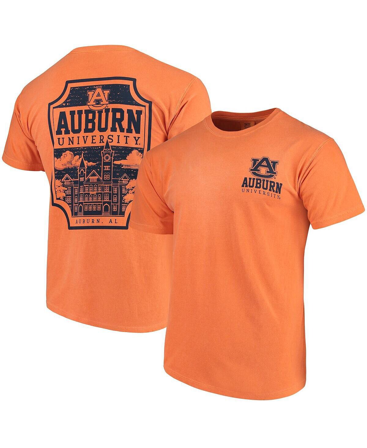 

Мужская футболка orange auburn tigers comfort colours campus icon Image One