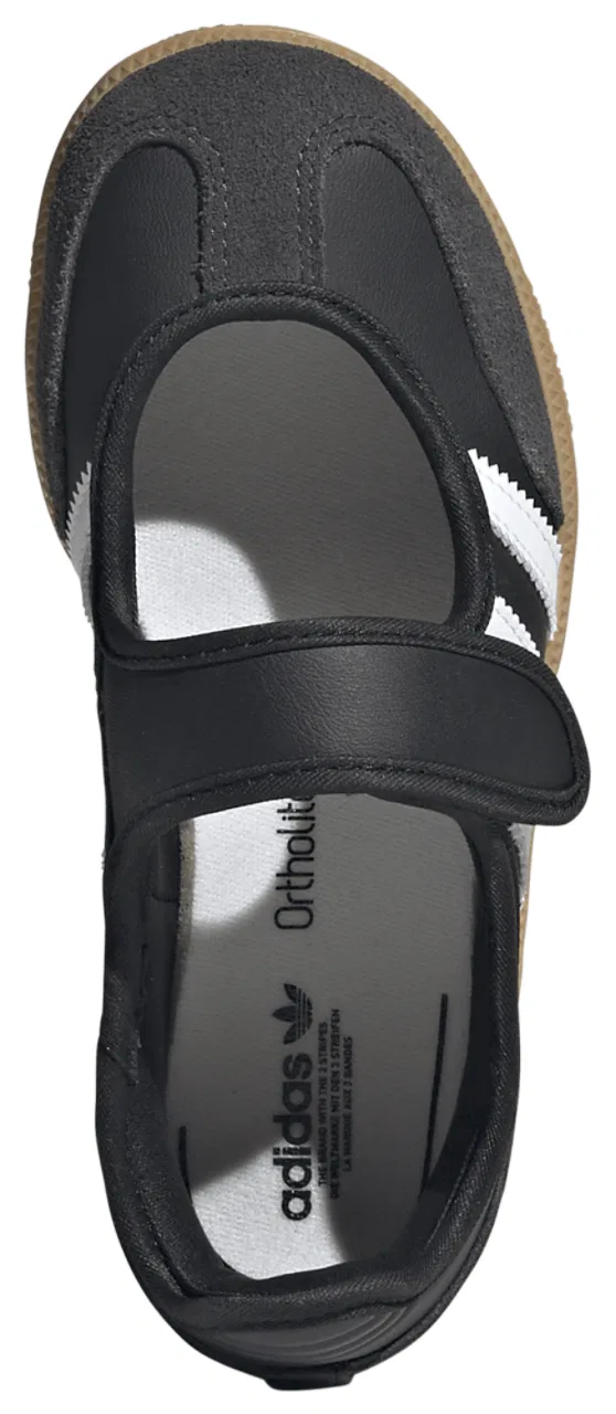 Детские кеды Samba Jane Adidas, цвет Core Black/Footwear White — фото 4