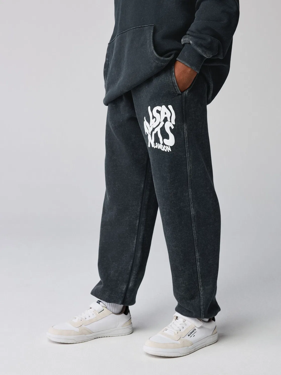 Джоггеры Orlando Barrel Leg, SmallSaints, Washed Black — фото 2