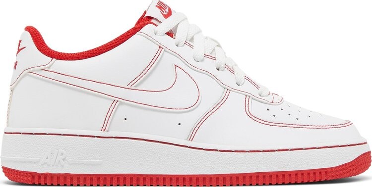 

Кроссовки Nike Air Force 1 GS 'University Red', белый