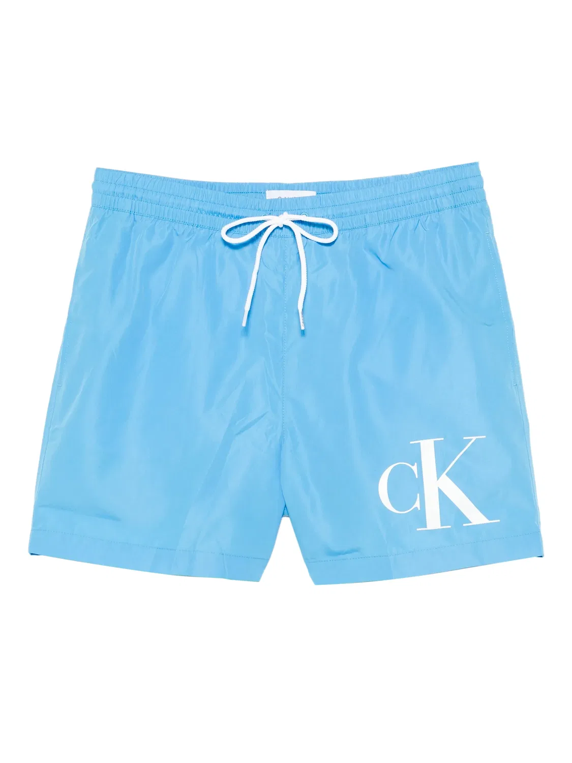 Шорты для плавания с логотипом Calvin Klein, светло-голубой