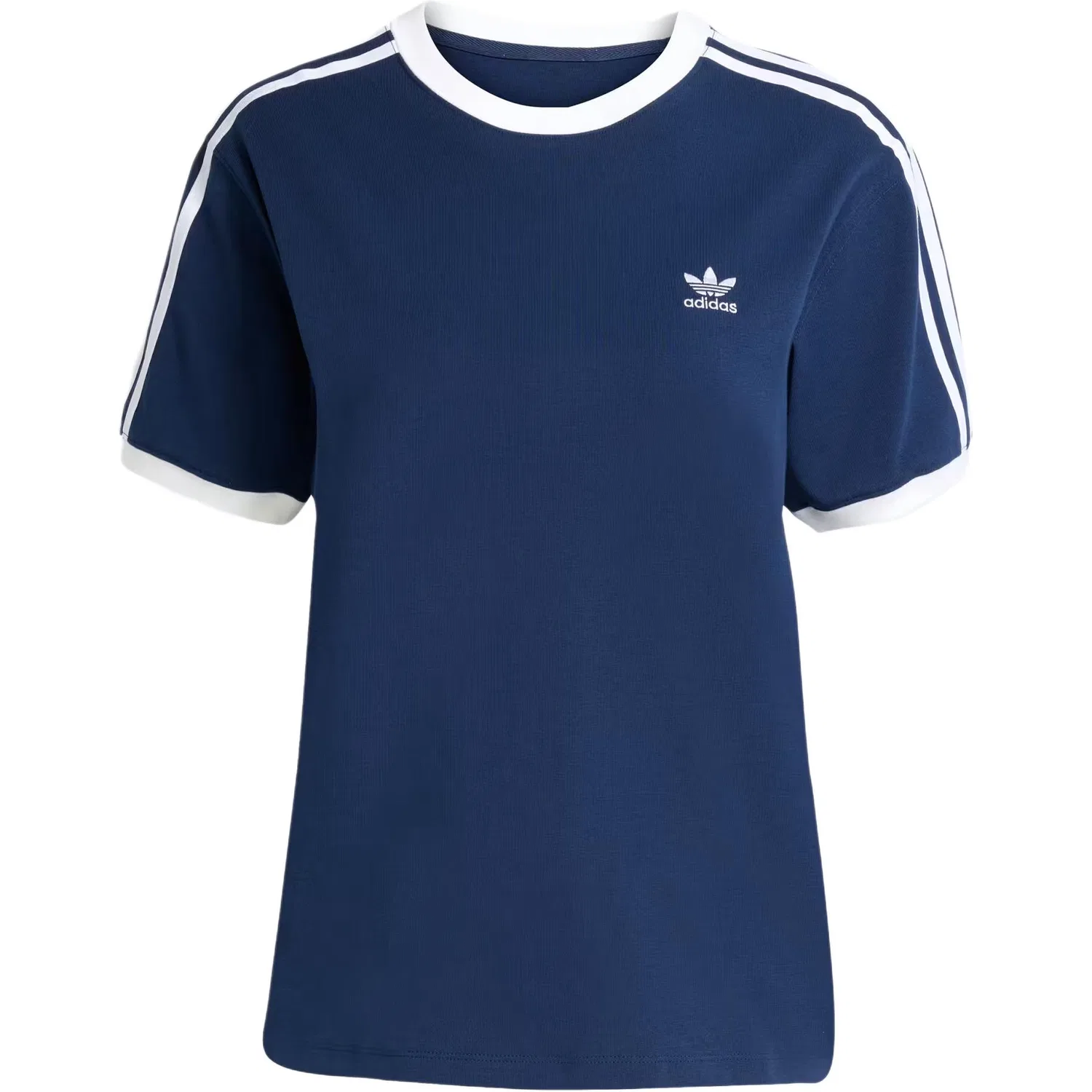 Женская футболка с логотипом Adidas Originals, Midnight Indigo