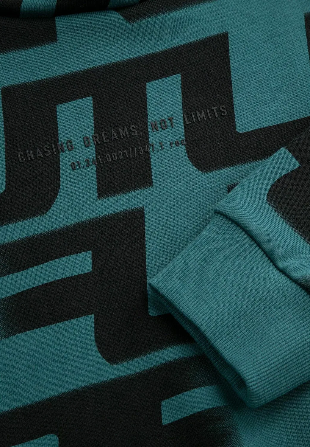 Толстовка Kapuzenpullover - худи Coccodrillo, Turquoise — фото 4
