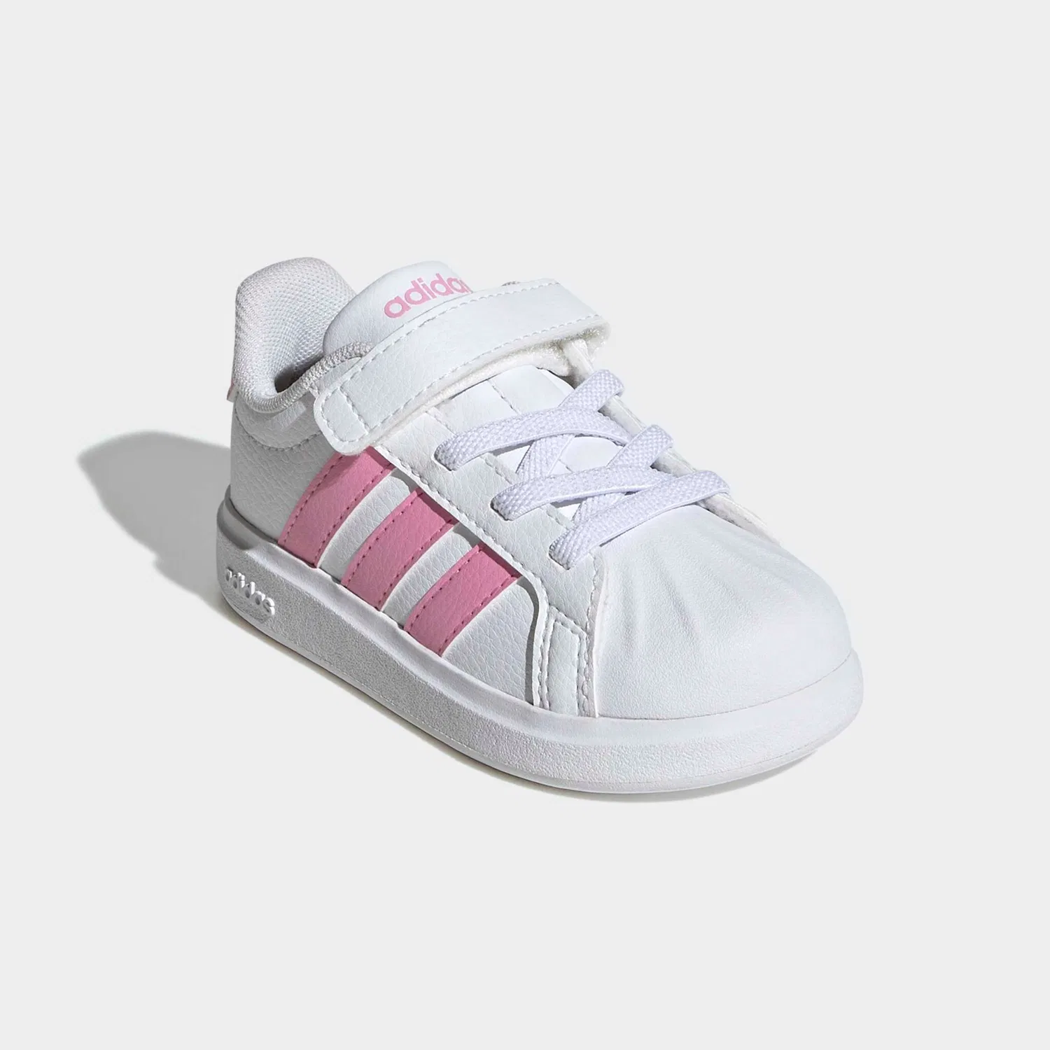Детские кроссовки с 3-полосным дизайном Adidas Sportswear, Cloud White/St Tropic Bloom/Ftwr White