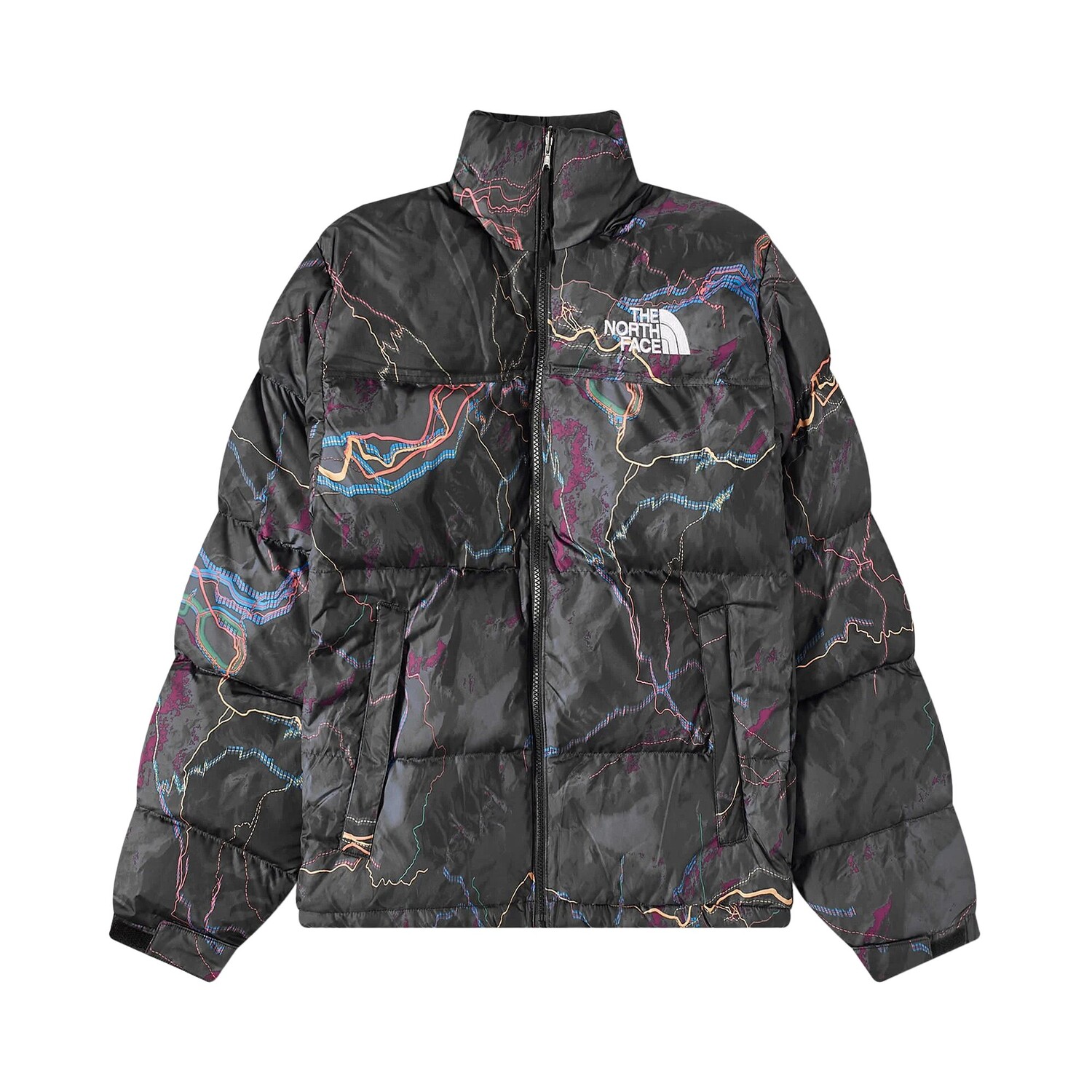 

Куртка Nuptse в стиле ретро 1996 года The North Face, цвет черный