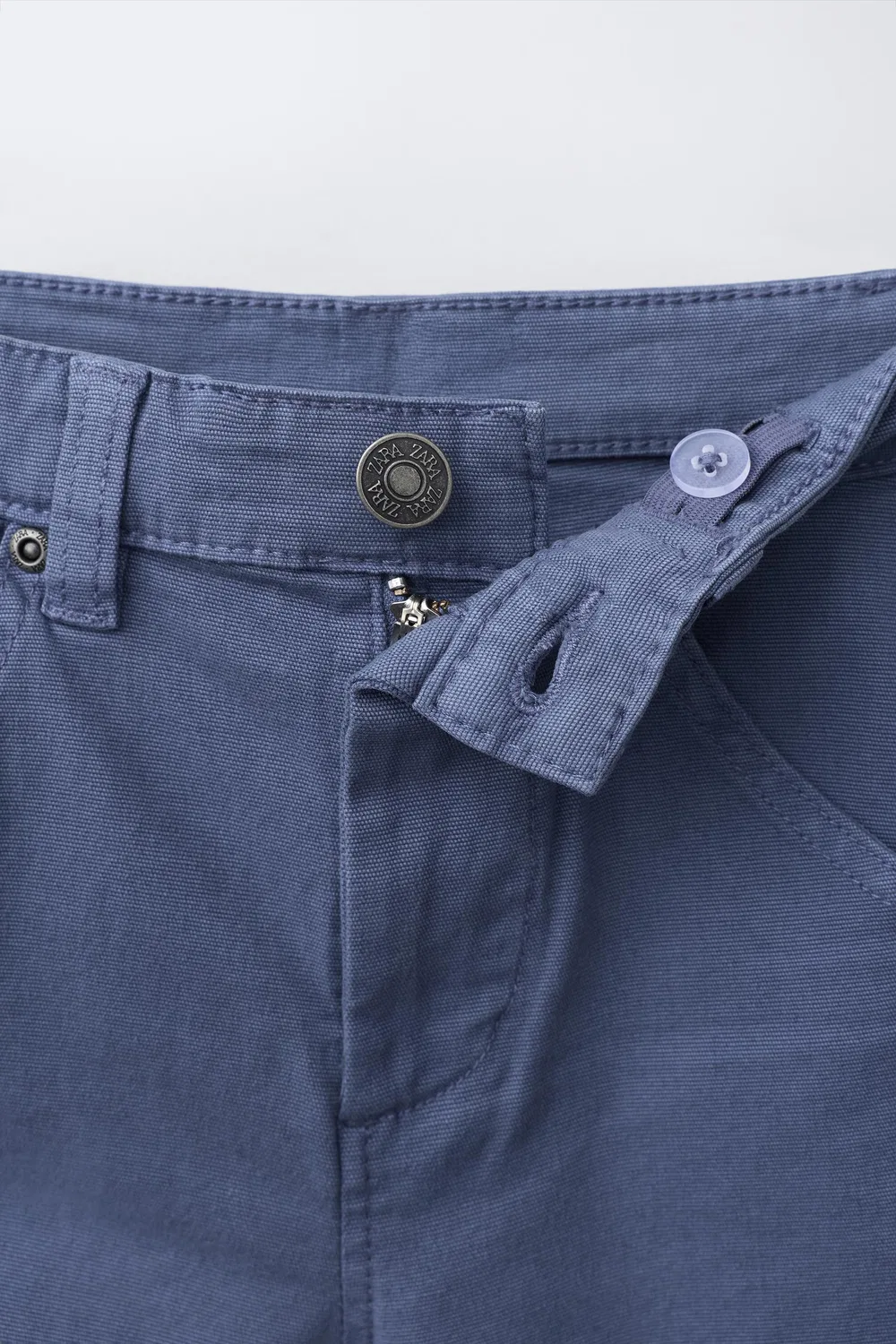 Бермудские шорты Carpenter ZARA, Blue — фото 3