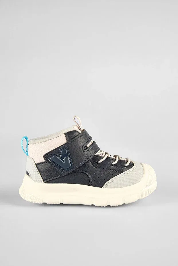 Детские ботинки для мальчиков на шнуровке Vicco, Navy Blue