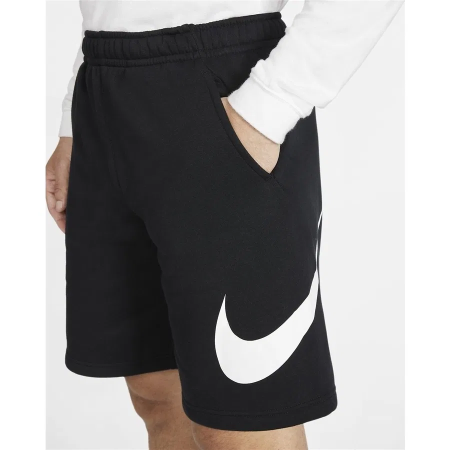 Шорты спортивные Nike Club Short, Черный — фото 2
