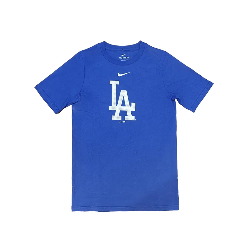 Детская футболка с принтом Los Angeles Dodgers Blue Nike, Blue