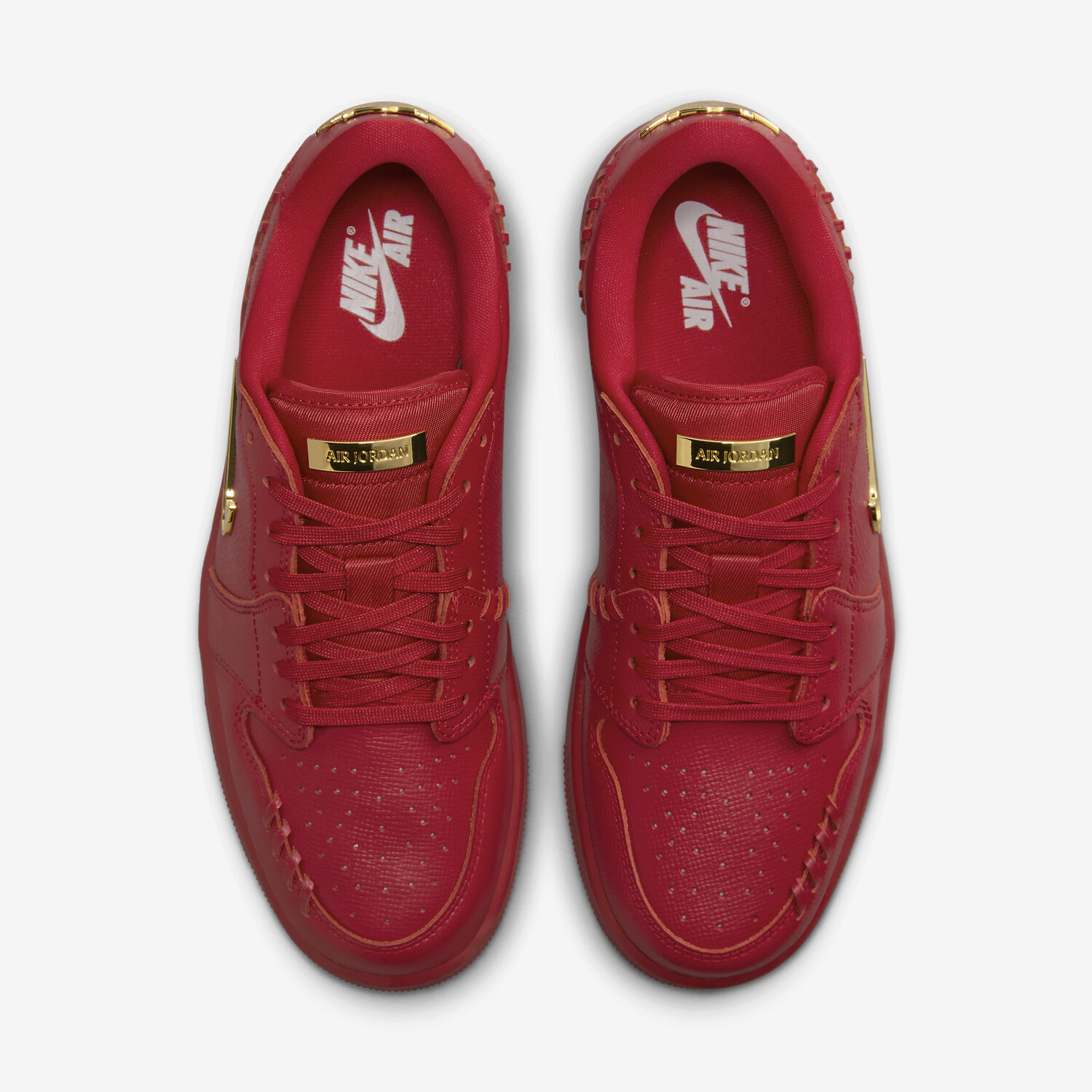 Кроссовки женские Nike Air Jordan 1 Low Method of Make, красный — фото 3