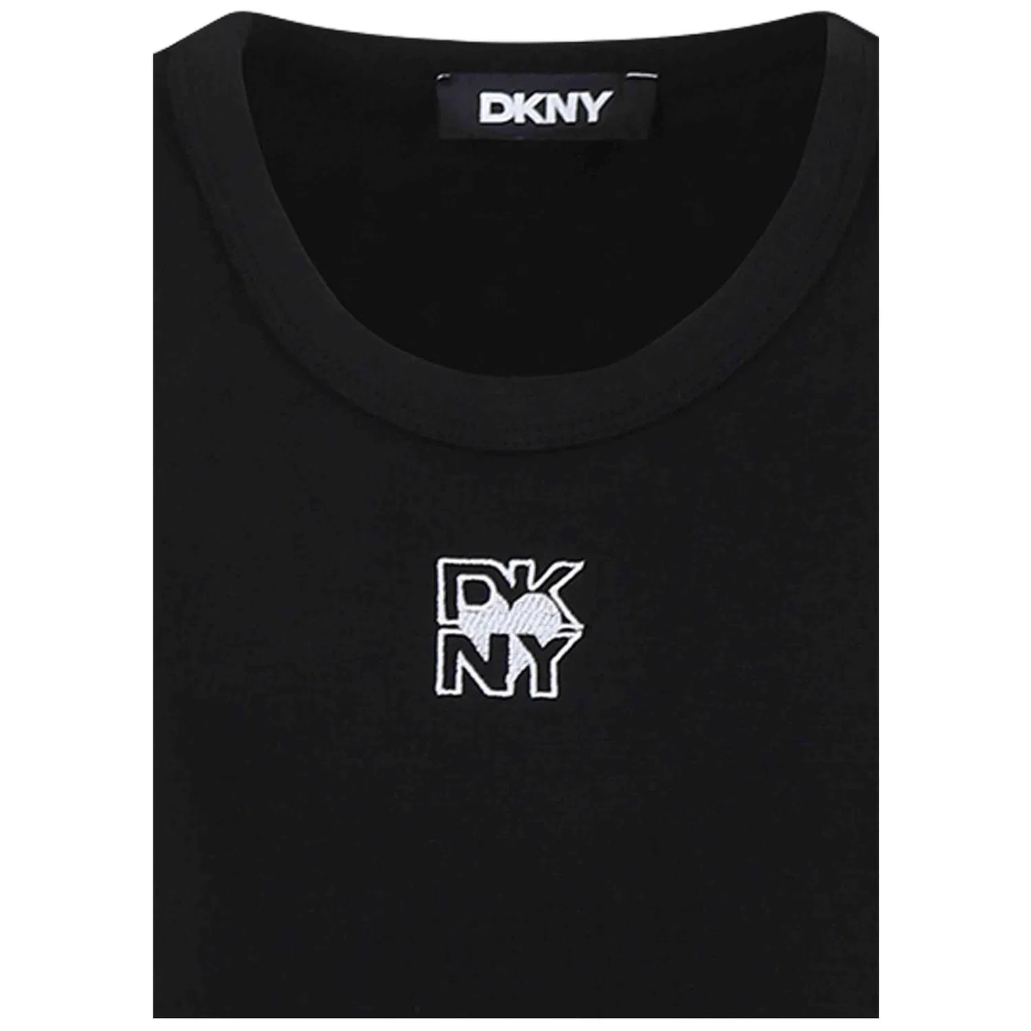 Детский топ на бретелях Dkny, Цвет: Schwarz — фото 3