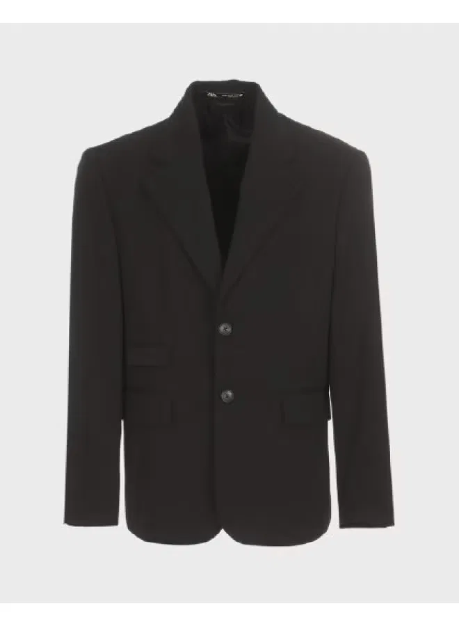 Костюм деловой с текстурной отделкой Zara, черный