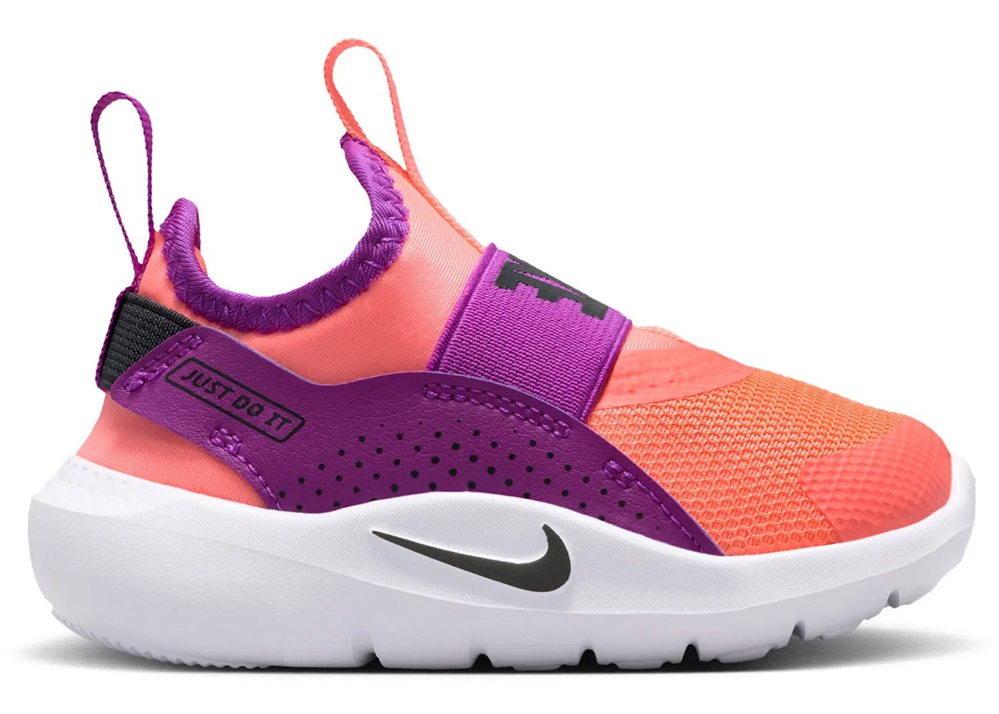 Детские кроссовки Lifestyle Nike Flex Runner 4, Bright Mango Vivid Purple White Anthracite