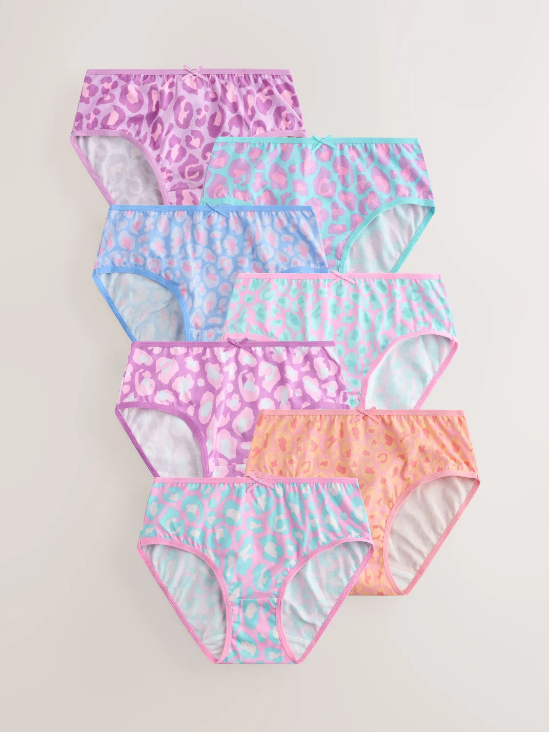 Трусы 7 шт, хлопок, Pink Briefs 7 Pack Next, розовый