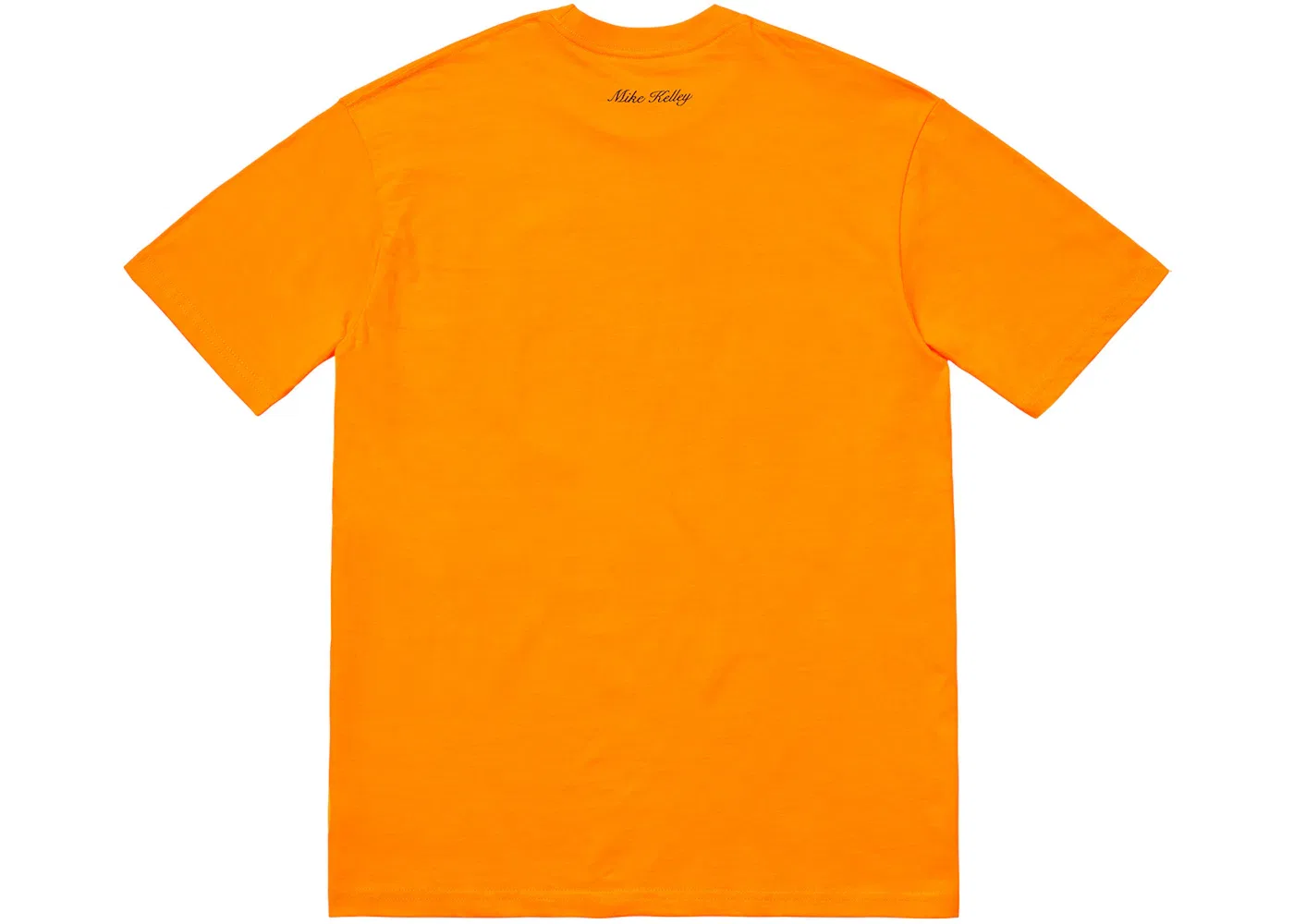 Мужская футболка с принтом Supreme Mike Kelley Hiding From Indians Tee, Bright Orange — фото 2