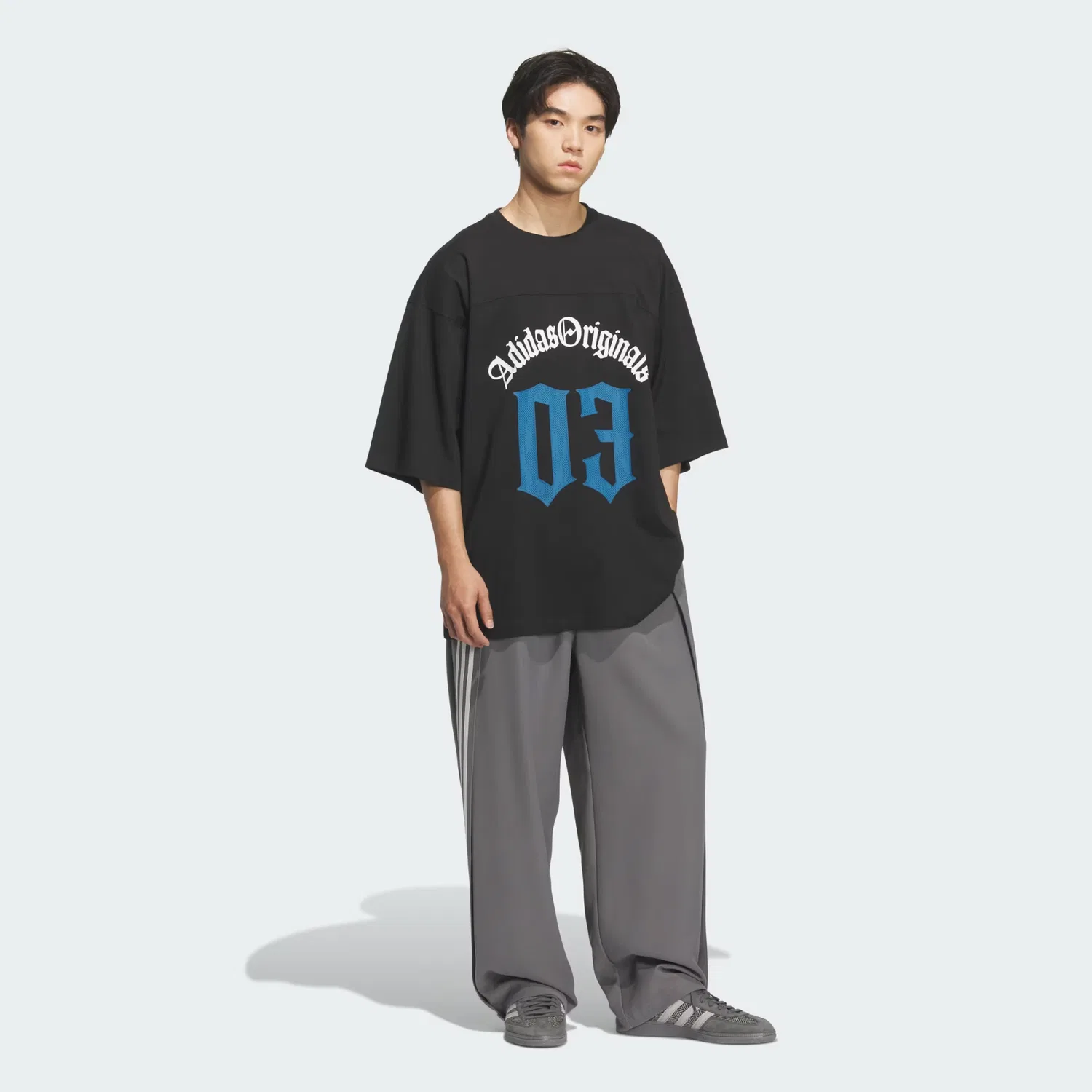 Мужская футболка оверсайз OG M TEE SS Adidas Originals, черный — фото 3