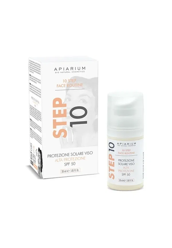 Солнцезащитный крем для лица SPF 50 с высокой степенью защиты - 30 мл Apiarium Bio Natural Cosmetics
