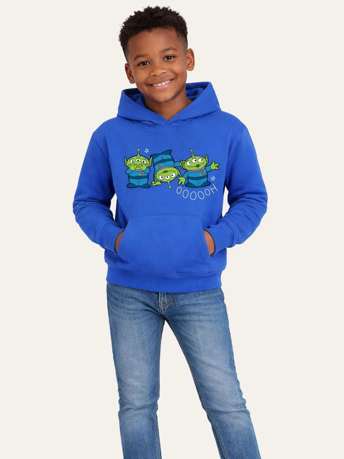 Худи с принтом Toy Story Alien Brand Threads, синий