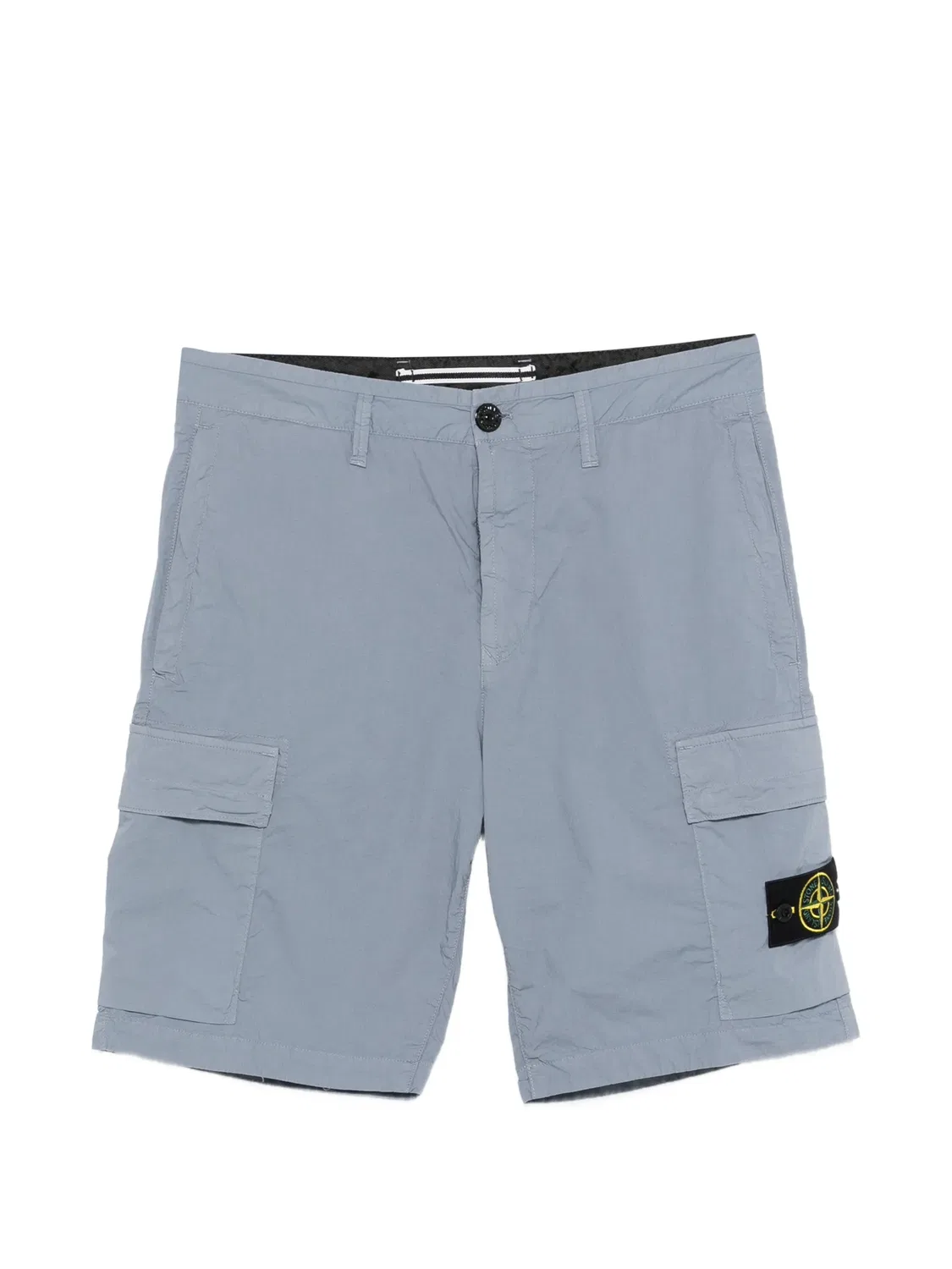 Шорты-карго с логотипом Stone Island, синий