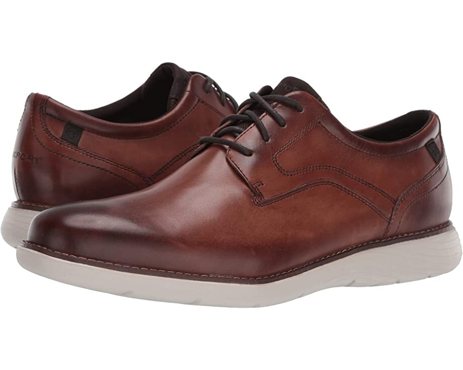

Оксфорды Garett Plain Toe Rockport, коньяк