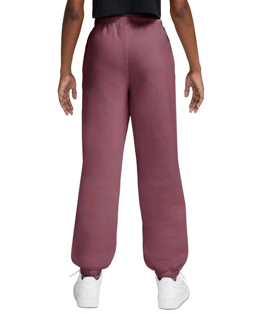 Спортивные брюки свободного кроя с утяжкой Nike, Pink Smoke White — фото 3