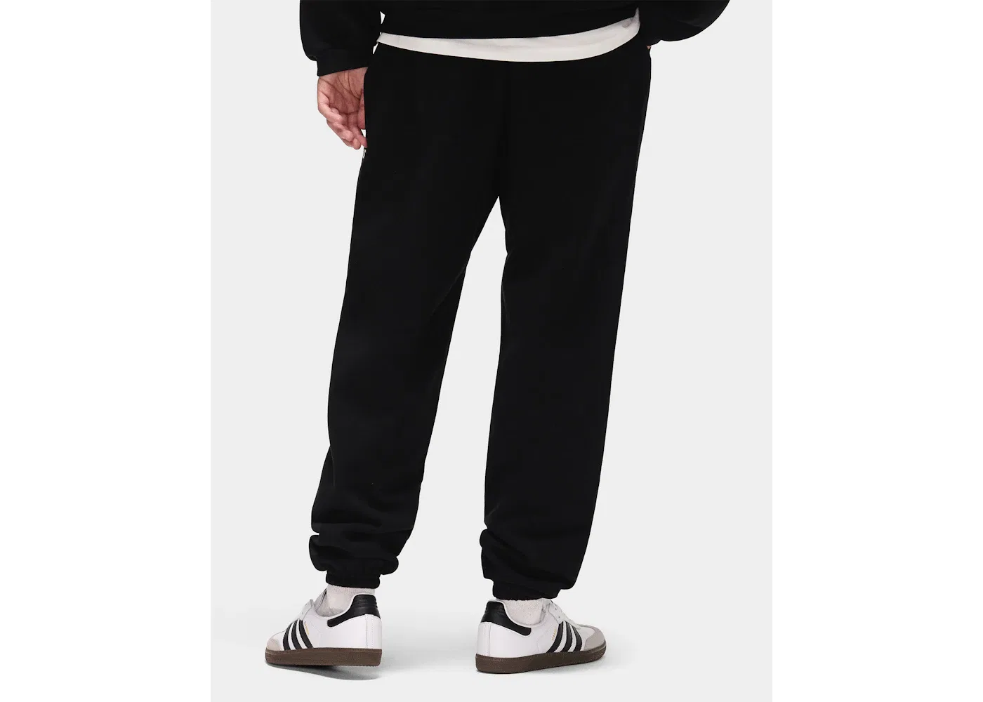 Мужские спортивные штаны из флиса с эластичным поясом Sweatpant (FW24) Fear of God, Black — фото 4