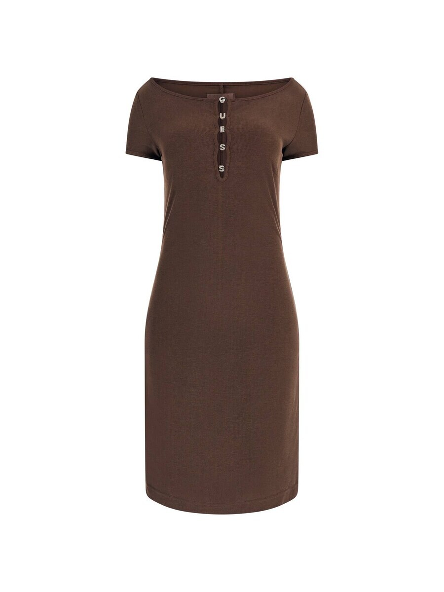 

Платье GUESS Knitted dress, коричневый