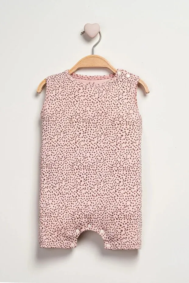 Детский комбинезон без рукавов Basic For My Baby, Pink