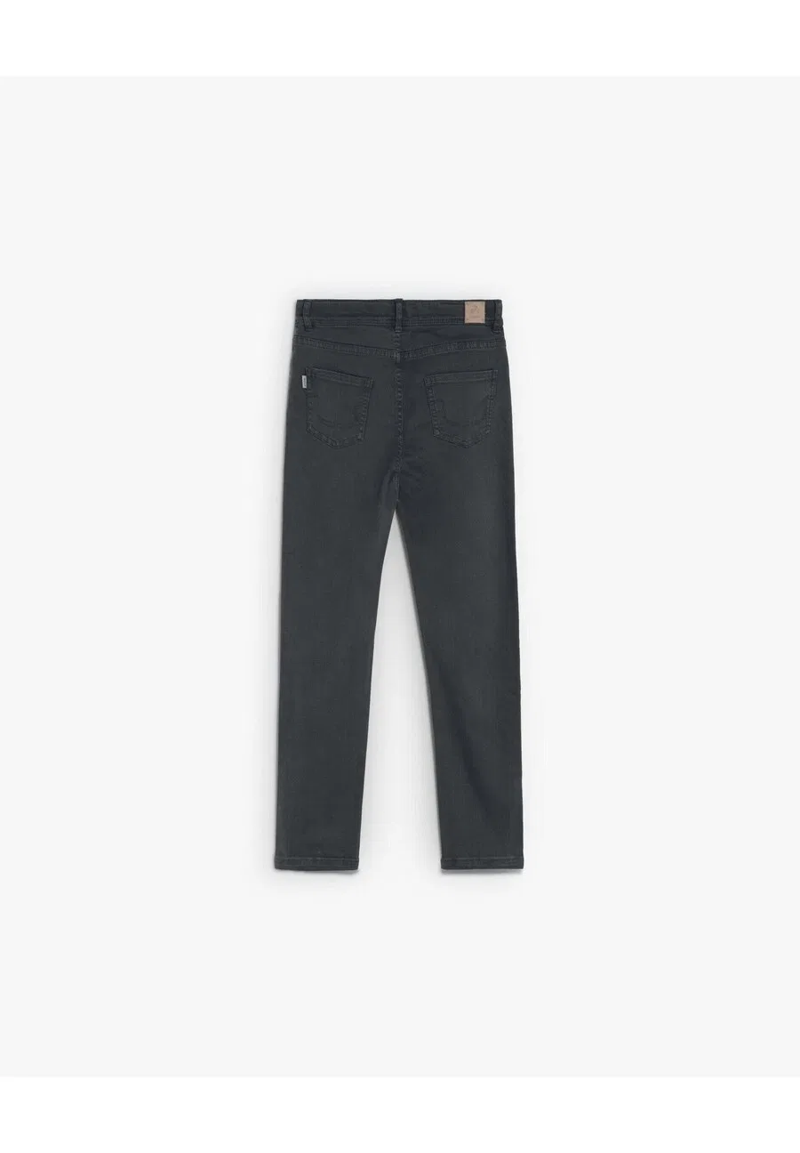 Брюки Scalpers Regular Pants синего цвета — фото 2