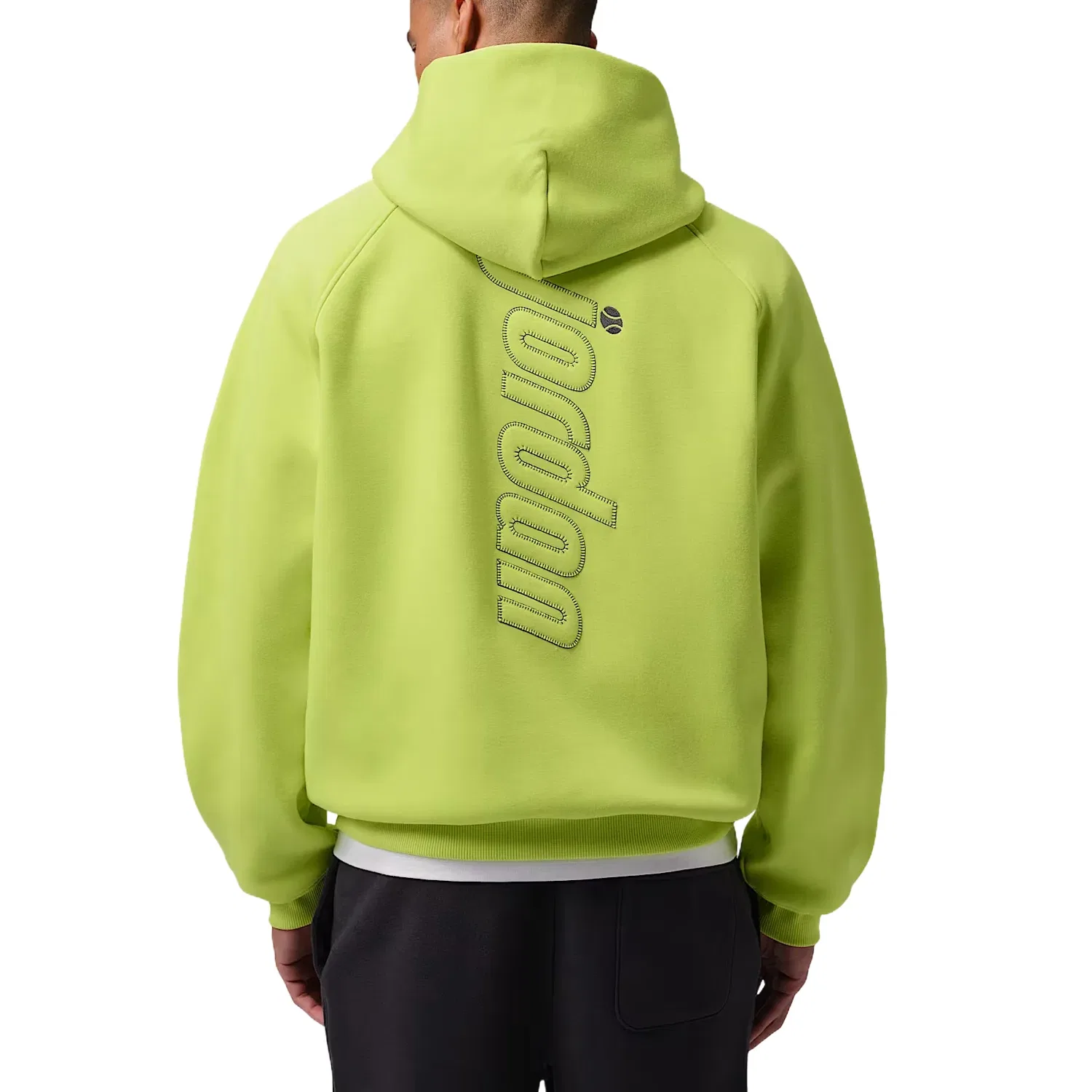 Мужское худи Brooklyn Fleece Oversized Hoodie 'Cyber' Jordan, Cyber — фото 2