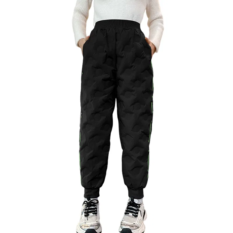 Детские пуховые штаны для школы Lanza, Black