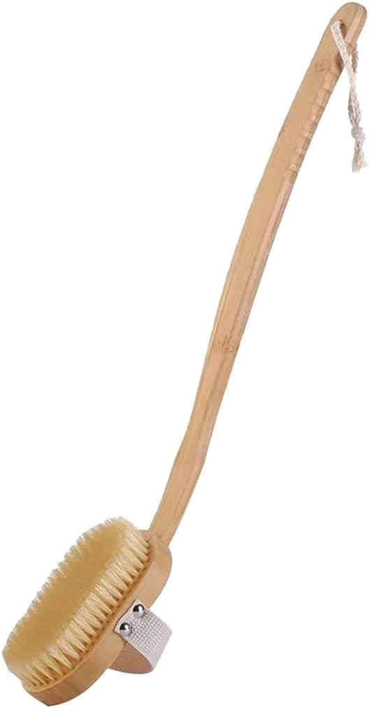 Щетка для тела с длинной ручкой, Bamboo, Original Color B, 50x8.1 см Generic