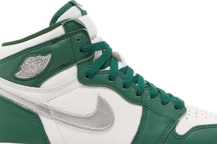 Кроссовки Air Jordan 1 Retro High OG GS Gorge Green, зеленый — фото 2