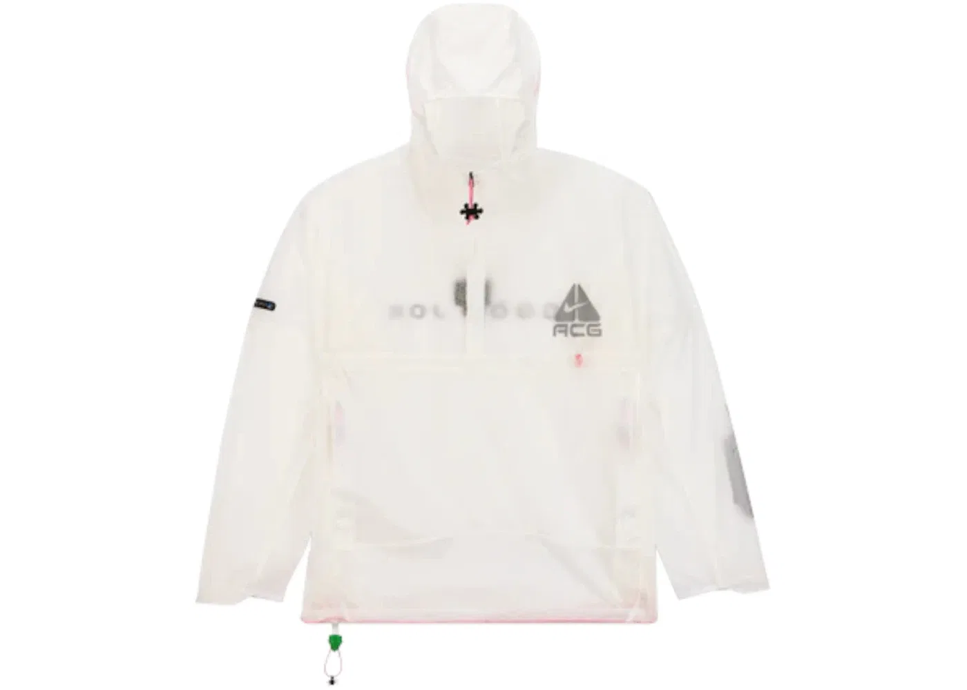 Мужская анорак-куртка с принтом Nike x CPFM ACG Jacket, White — фото 3