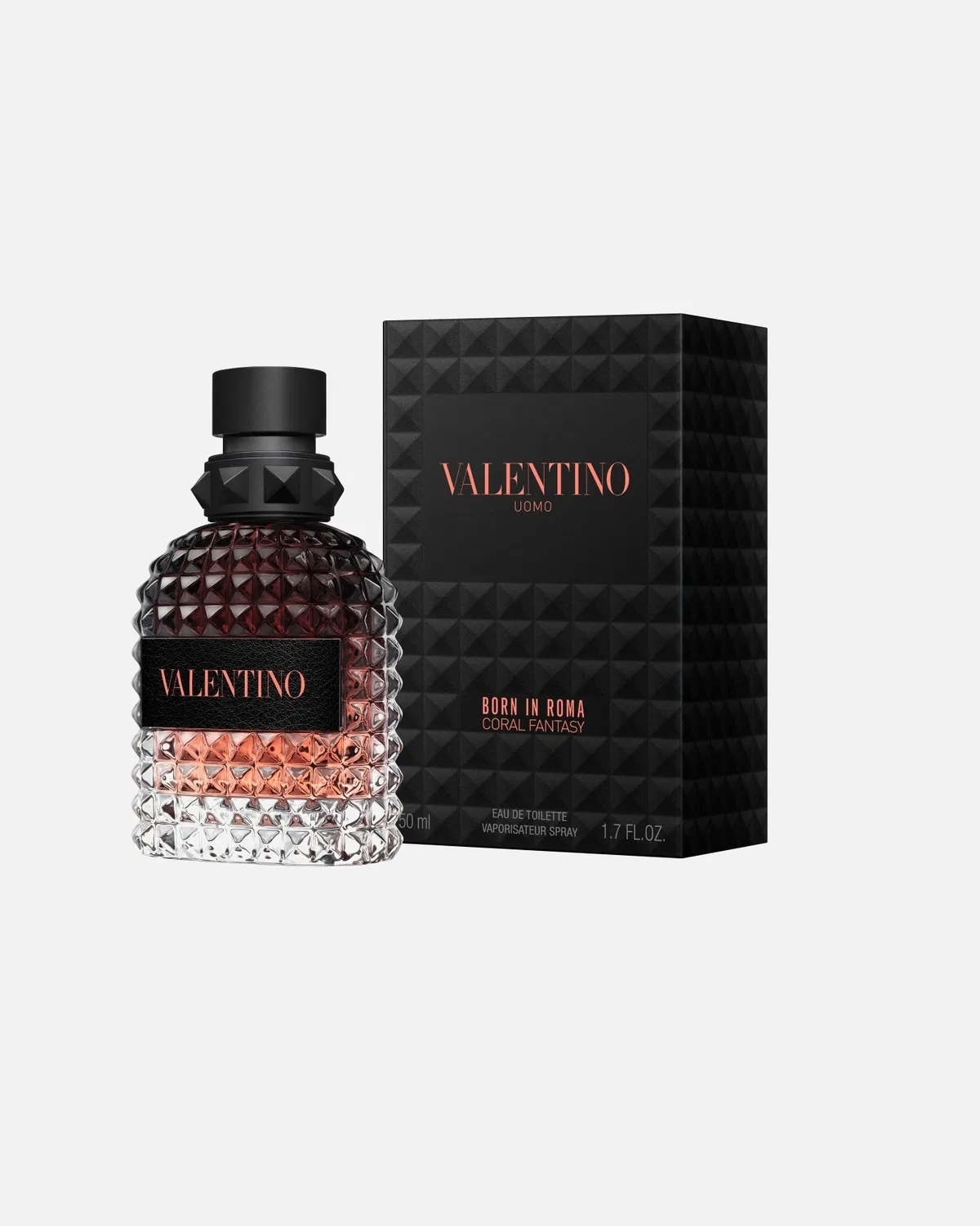 Туалетная вода, рожденная в рома уомо коралловая фантазия Valentino, 50 Ml — фото 2
