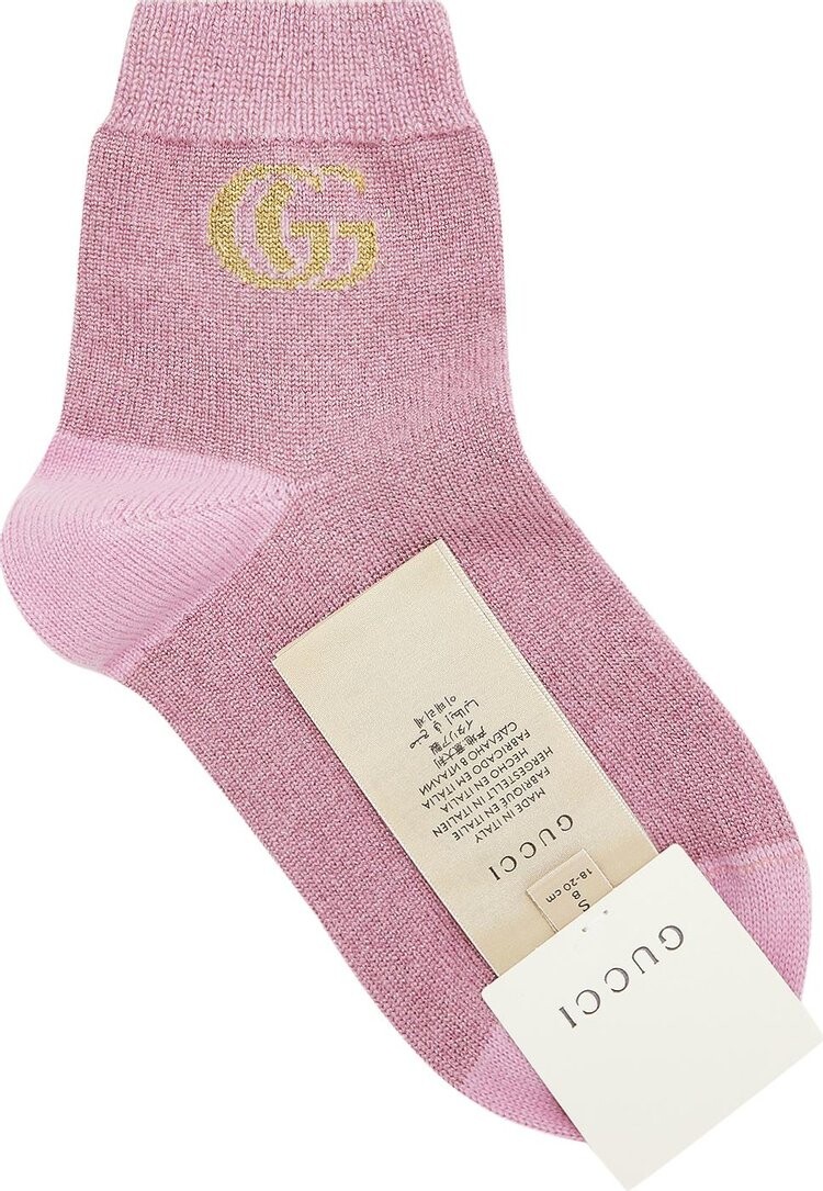 

Носки Gucci Metallic Socks Roseate/Yellow