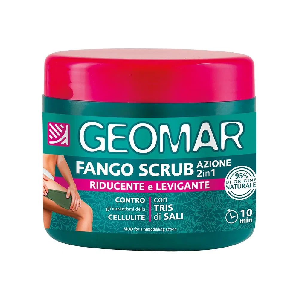 Скраб для тела Geomar Schlamm Scrub A/Cellulite Az.Lipolitica & Esfolian, 600 мл, набор 6 шт