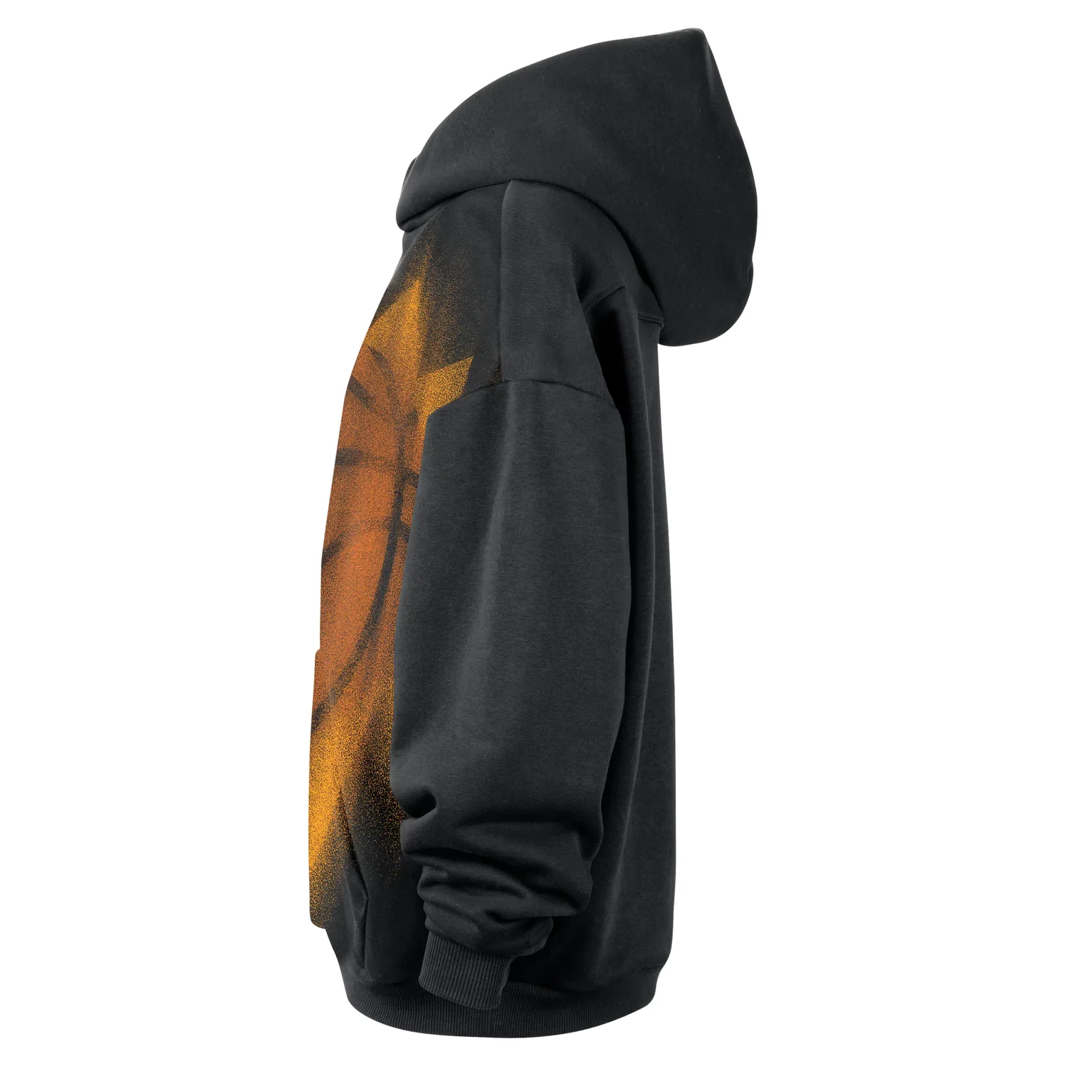Мужское худи для баскетбола Phoenix Suns Standard Issue Fleece Hoodie 'Black White' Nike, Black/White — фото 2