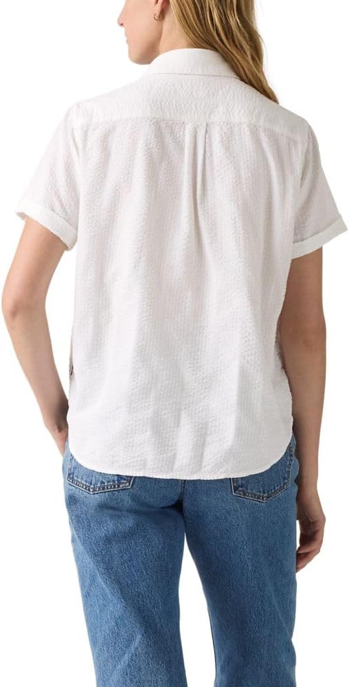 Рубашка Levi's Darlene Short-Sleeve, белый — фото 2