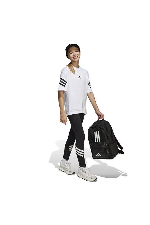 Детская футболка для девочек с коротким рукавом Adidas, White — фото 2
